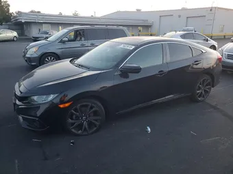 2020 Honda Civic 19XFC2F8XLE209316 Lot 74623415