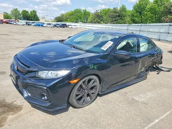 2018 Honda Civic SHHFK7H41JU228885 Lot 50621016