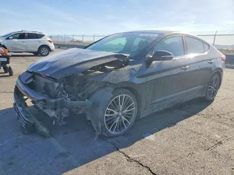 2018 Hyundai Elantra KMHD04LB3JU451435 Lot 74574615