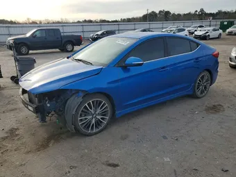 2017 Hyundai Elantra KMHD04LB2HU338392 Lot 47173176