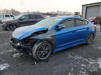 2018 Hyundai Elantra KMHD04LB9JU474928 Lot 76272095