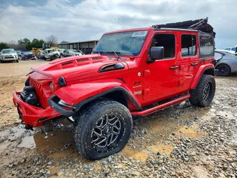 2018 Jeep Wrangler 1C4HJXEG5JW134726 Lot 78841395