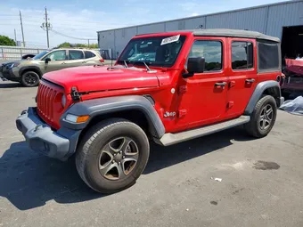 2018 Jeep Wrangler 1C4HJXDG3JW121555 Lot 48075006