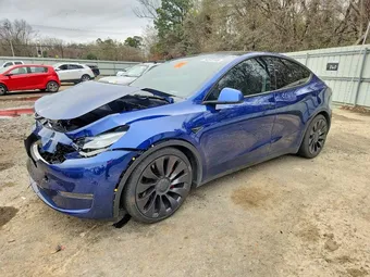 2020 Tesla Model Y 5YJYGDEF2LF000834 Lot 74372145