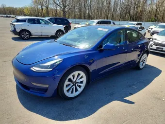2022 Tesla Model 3 5YJ3E1EA5NF186410 Lot 49300926