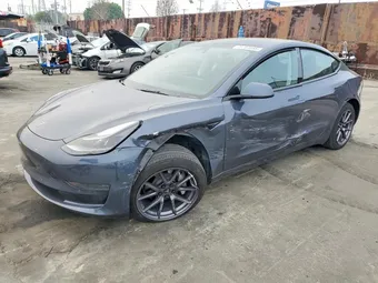 2022 Tesla Model 3 5YJ3E1EAXNF343607 Lot 73733555