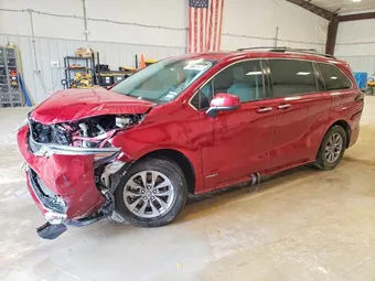 2021 Toyota Sienna 5TDYRKECXMS043514 Lot 48779206