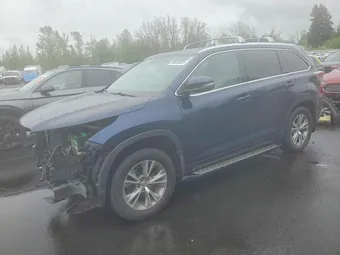2015 Toyota Highlander 5TDJKRFH5FS100522 Lot 50653926
