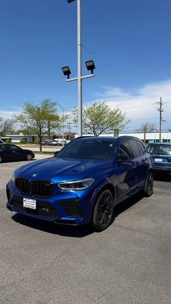2021 BMW X5 M 5YMJU0C09M9E32439 Lot 50978576