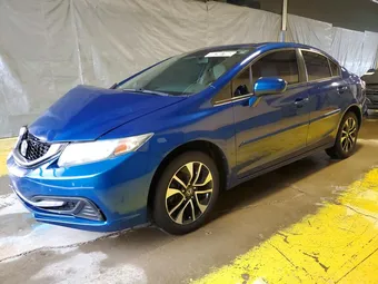 2015 Honda Civic 19XFB2F87FE093175 Lot 48290786