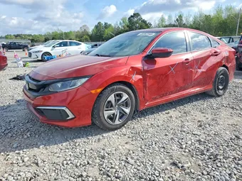2020 Honda Civic 19XFC2F6XLE006389 Lot 48362346