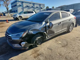 2020 Hyundai Elantra 5NPD74LFXLH501232 Lot 45527396