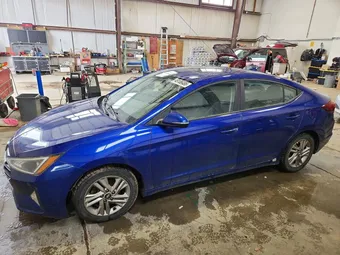 2020 Hyundai Elantra KMHD84LF3LU906931 Lot 49106486