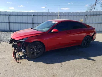 2022 Hyundai Elantra 5NPLM4AG1NH058634 Lot 45930056