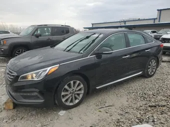 2017 Hyundai Sonata 5NPE34AF8HH468046 Lot 91112915