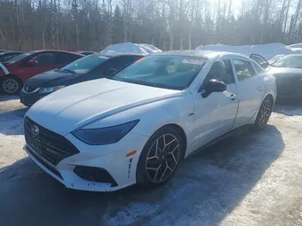 2022 Hyundai Sonata KMHL54JC4NA239224 Lot 79383185
