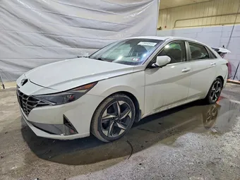 2022 Hyundai Elantra 5NPLN4AGXNH076031 Lot 77944845