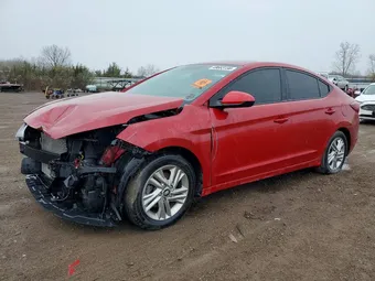2020 Hyundai Elantra KMHD84LF2LU044317 Lot 49663156