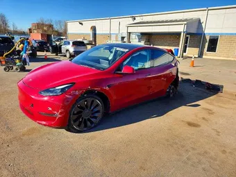 2022 Tesla Model Y 7SAYGDEF5NF575273 Lot 49227026