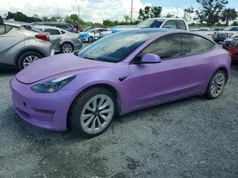 2022 Tesla Model 3 5YJ3E1EB2NF186079 Lot 49367006