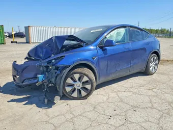 2020 Tesla Model Y 5YJYGDEEXLF047505 Lot 48974556