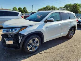 2019 Toyota Highlander 5TDDGRFH5KS061858 Lot 50713306