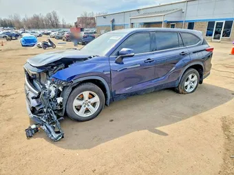 2021 Toyota Highlander 5TDBZRBH1MS145685 Lot 48141566