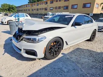 2019 BMW 5 Series WBAJE5C55KWE66372 Lot 47273426