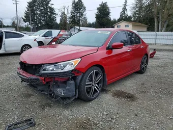 2016 Honda Accord 1HGCR2F52GA134368 Lot 49835646