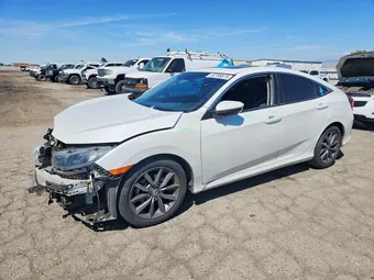 2020 Honda Civic 19XFC1F30LE219657 Lot 50788876