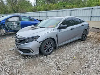 2019 Honda Civic 19XFC1F37KE000600 Lot 50180256