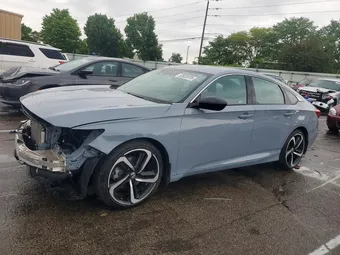 2021 Honda Accord 1HGCV1F37MA035237 Lot 52022076