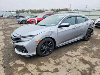2017 Honda Civic SHHFK7H91HU412701 Lot 48588806