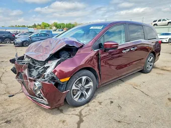 2018 Honda Odyssey 5FNRL6H87JB063207 Lot 50570196