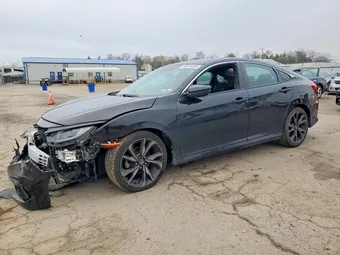 2019 Honda Civic 2HGFC2F82KH504916 Lot 49315336