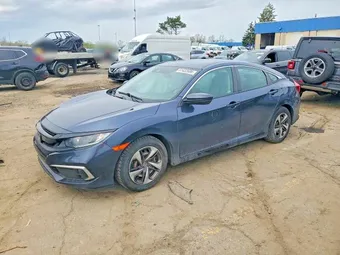 2020 Honda Civic 19XFC2F6XLE008529 Lot 51432686