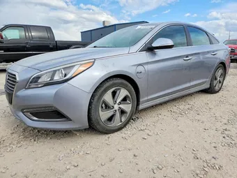 2016 Hyundai Sonata Hybrid KMHE14L21GA025030 Lot 52495456