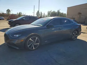 2022 Hyundai Sonata KMHL44J27NA214103 Lot 74823905