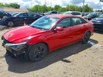 2021 Hyundai Elantra 5NPLM4AG0MH000433 Lot 51983146