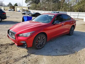 2022 Infiniti Q50 JN1FV7DRXNM390038 Lot 75432995