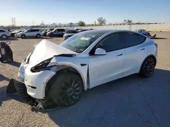 2021 Tesla Model Y 5YJYGDEF4MF202088 Lot 41921376