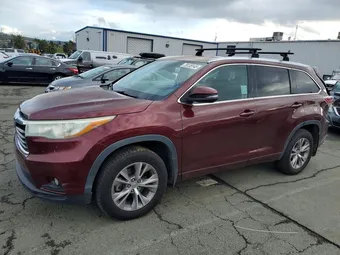 2015 Toyota Highlander 5TDJKRFH7FS117225 Lot 78135145