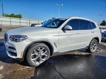 2021 BMW X3 5UXTY5C09M9F48239 Lot 50341336