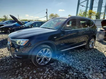 2017 BMW X3 5UXWX9C51H0T13909 Lot 50665636