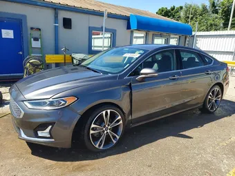 2019 Ford Fusion 3FA6P0D90KR116354 Lot 95784645