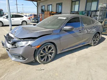2019 Honda Civic 2HGFC2F86KH542259 Lot 50805086