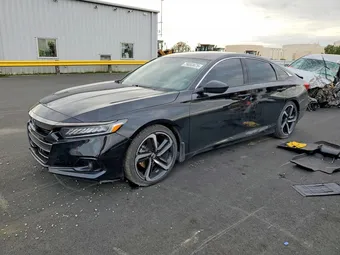 2022 Honda Accord 1HGCV1F34NA110168 Lot 79053475
