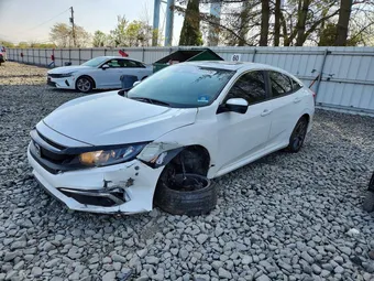 2020 Honda Civic 19XFC1F34LE219662 Lot 50845376