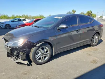 2020 Hyundai Elantra 5NPD84LF2LH598875 Lot 41993216