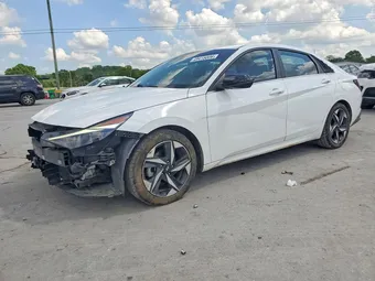 2021 Hyundai Elantra KMHLN4AJ4MU008688 Lot 49415006